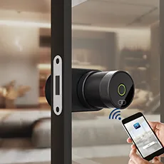 partition door locks